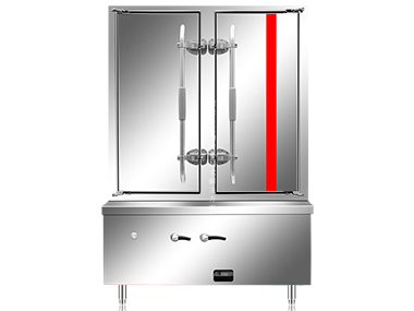 燃气双门蒸饭柜