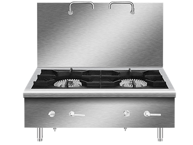 燃气双头低汤炉